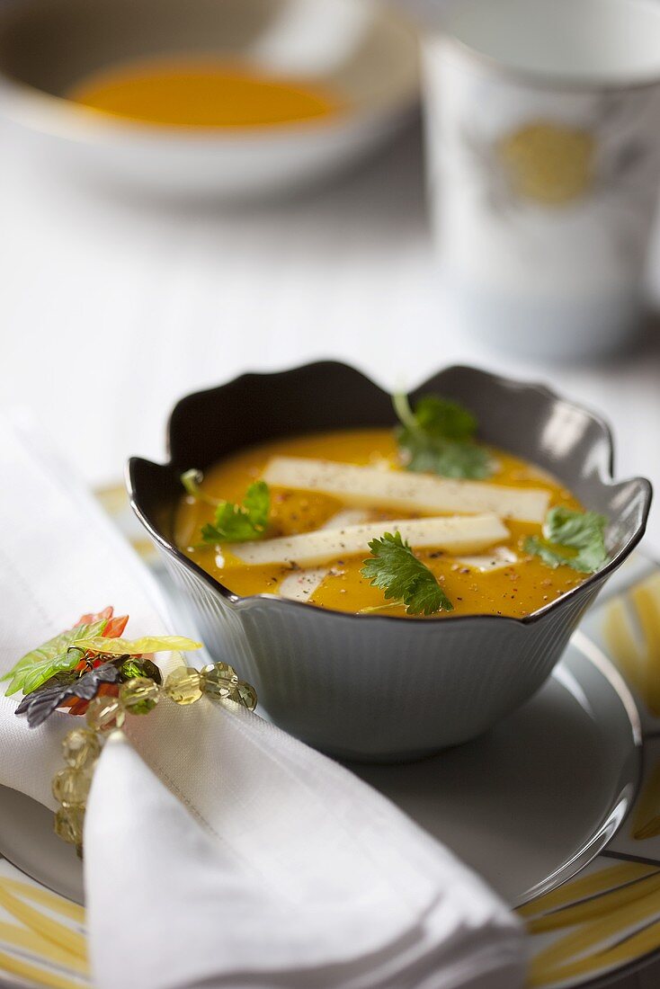 Carrot and ginger soup