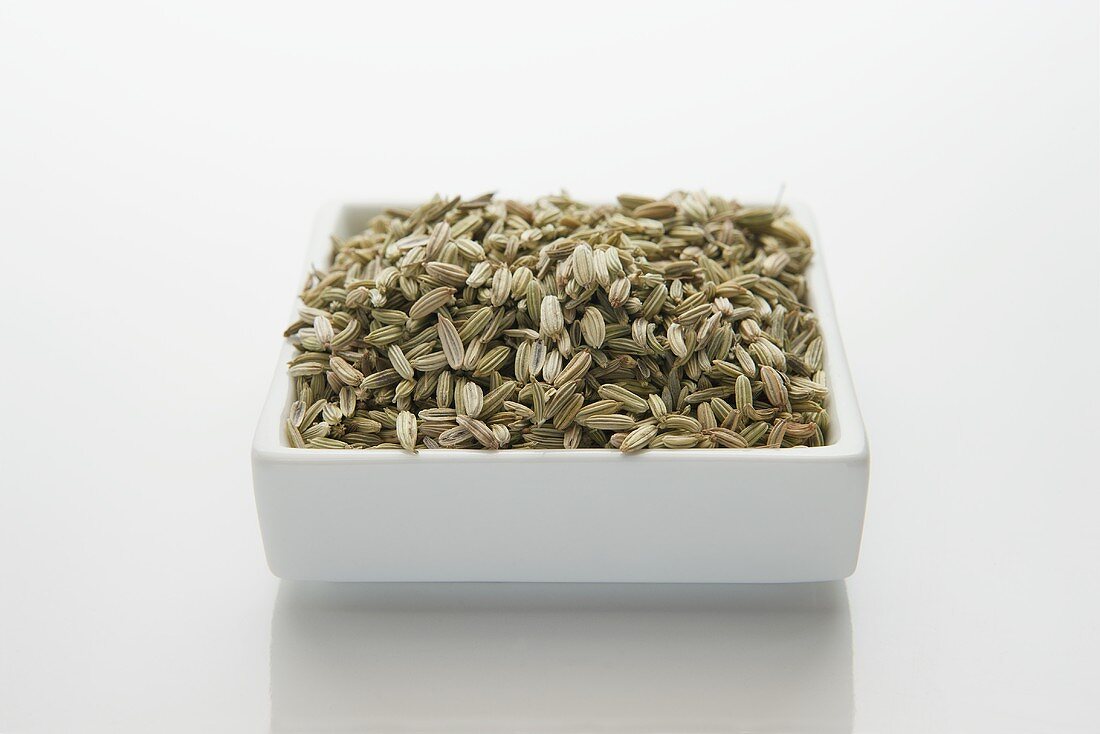 Dried fennel seeds (foeniculi amari fructus)