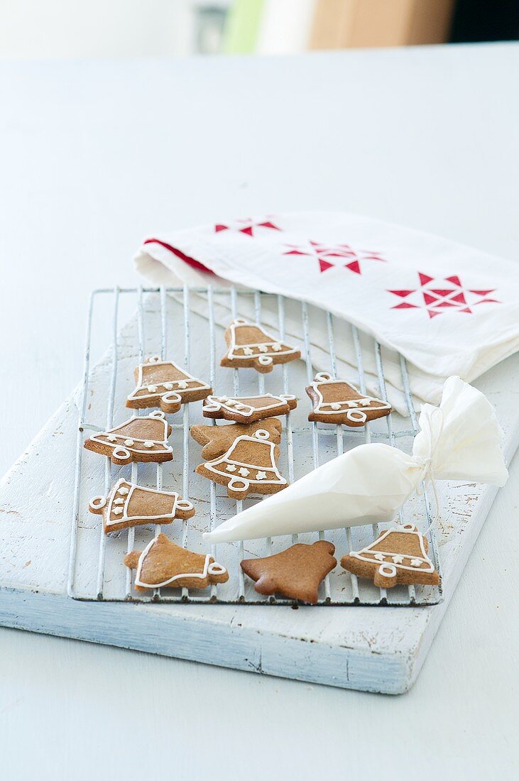 Glöckchen aus Lebkuchen