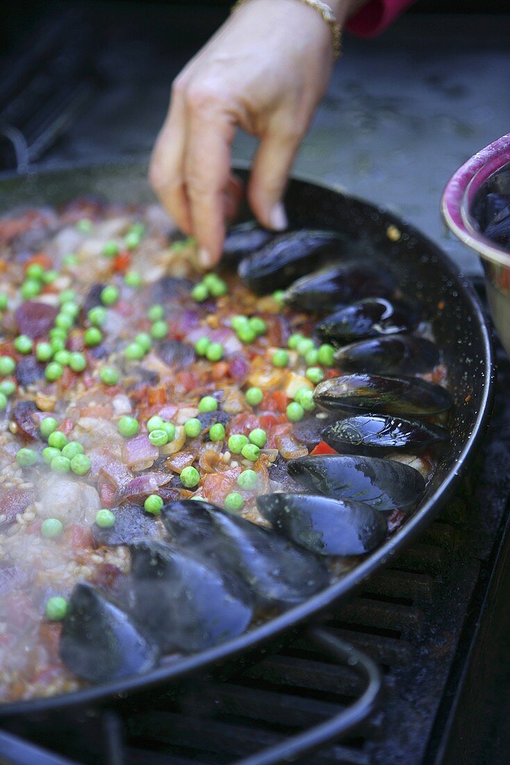 Paella zubereiten