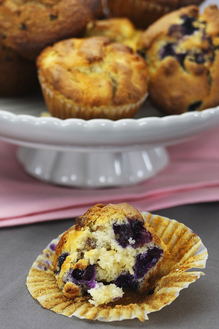 Blueberry muffins