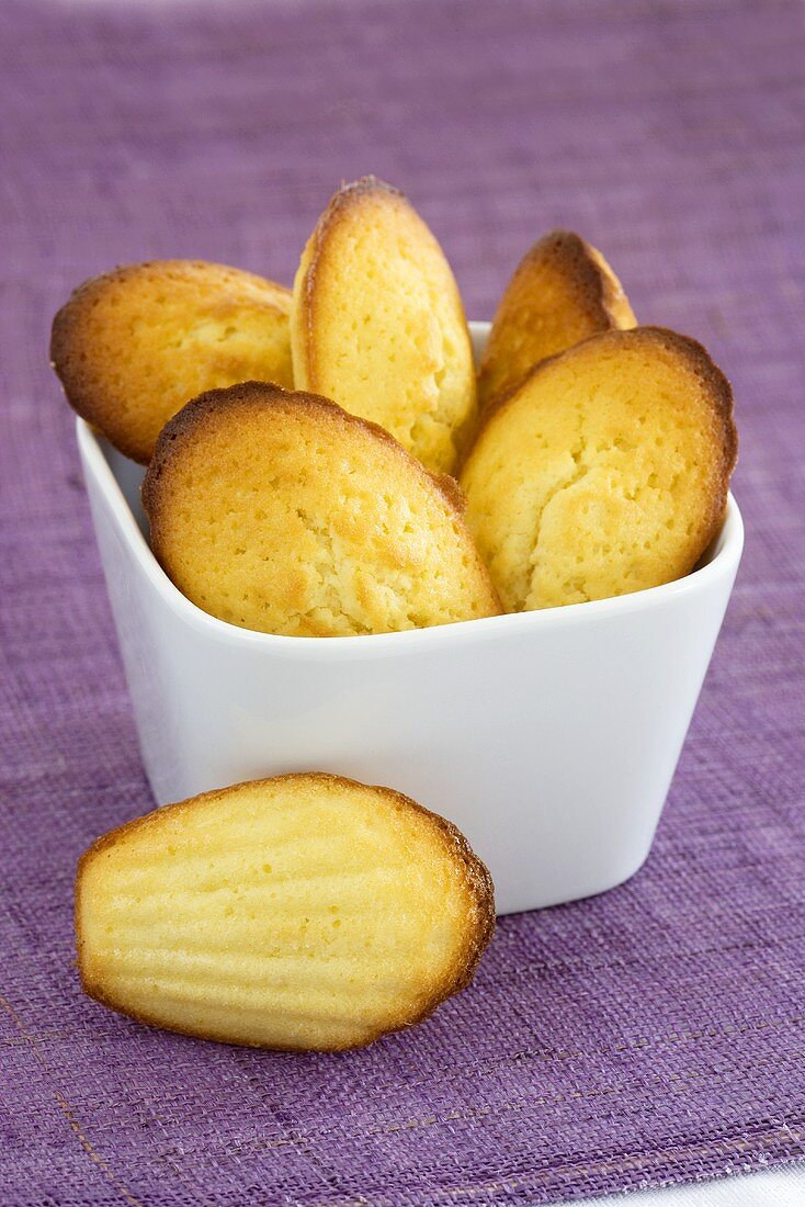 Madeleines im Schälchen