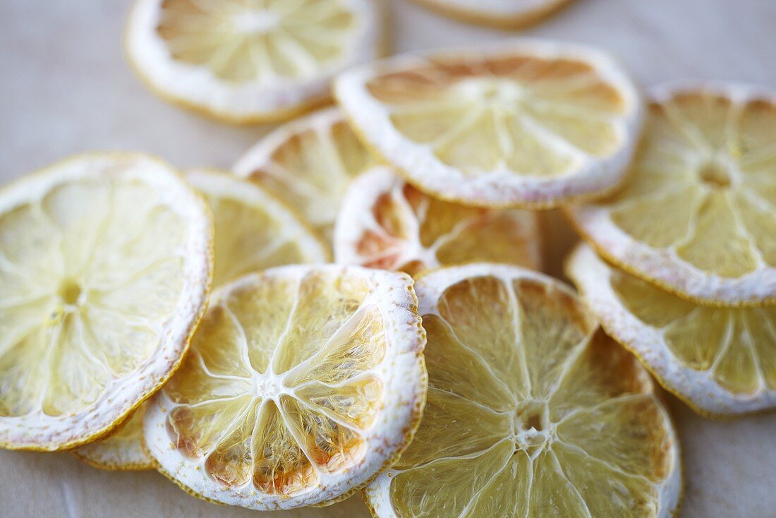 Candied lemon slices