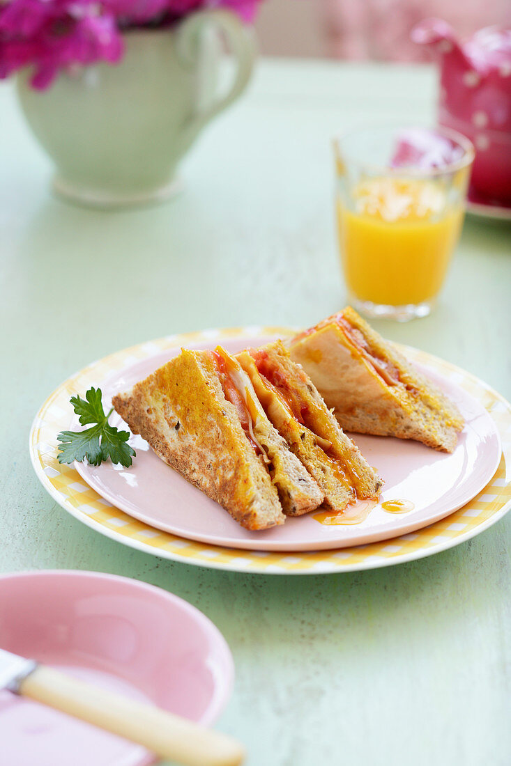 Jaffles (toasted sandwiches)