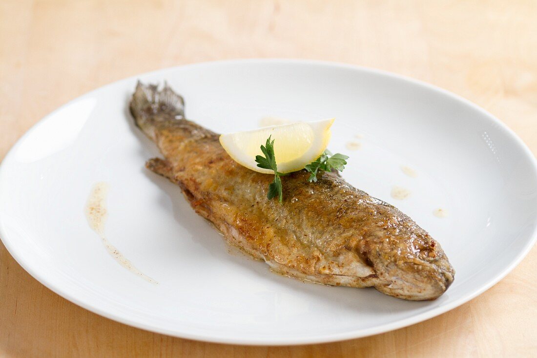 Fried trout