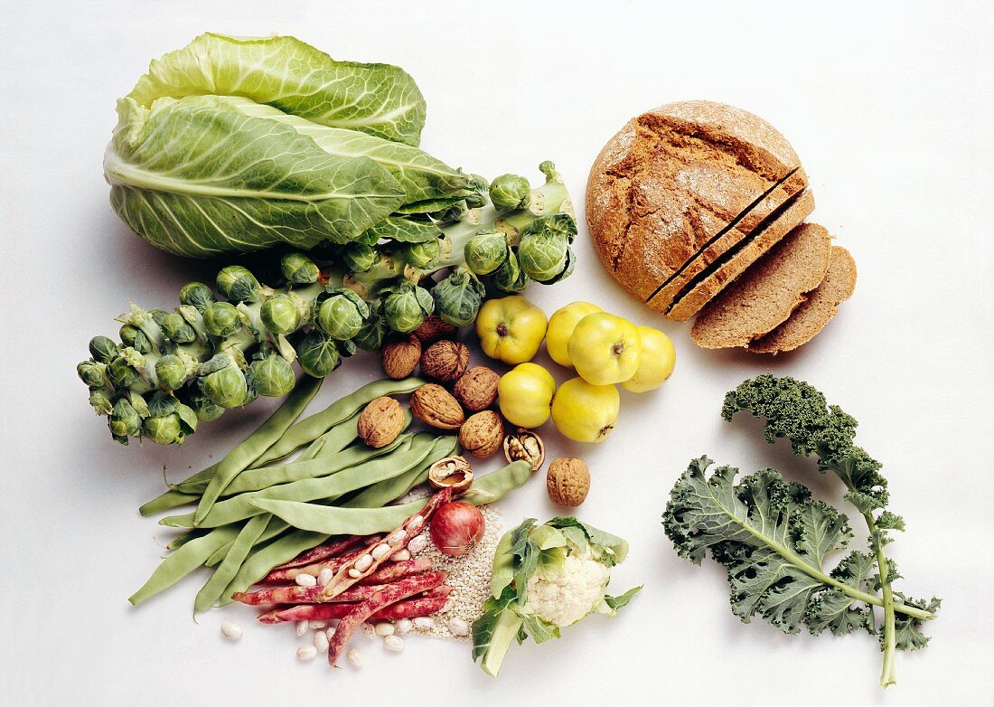 Vegetables; Fruit; Bread & Nuts