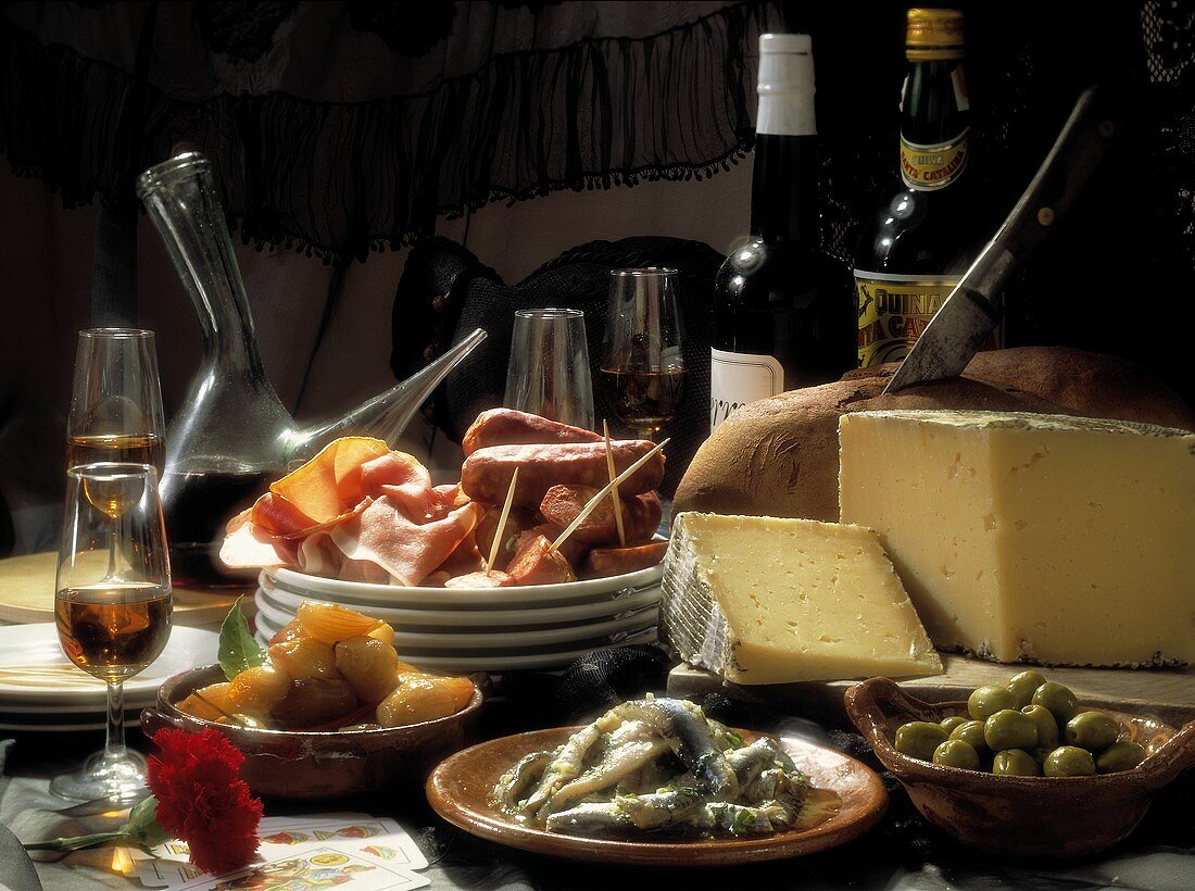 Tapas; Assorted Spanish Appetizers