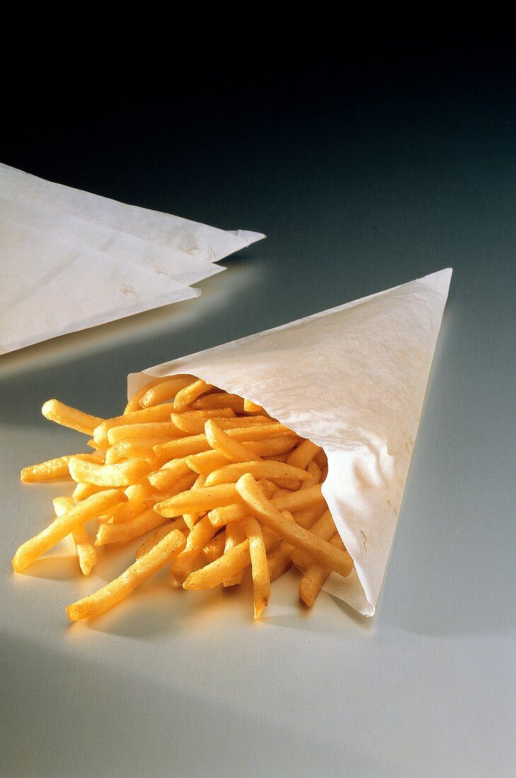 A Bag of Fast Food French Fries