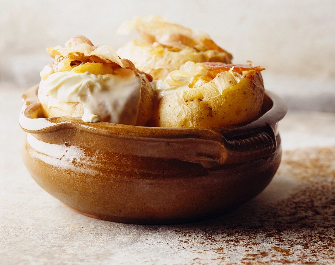 Stuffed potatoes