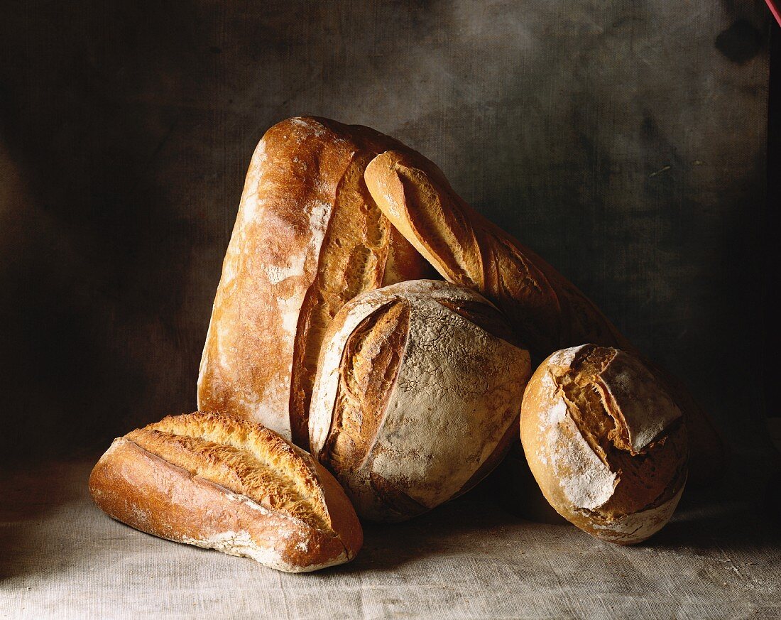 Stillleben mit Brot