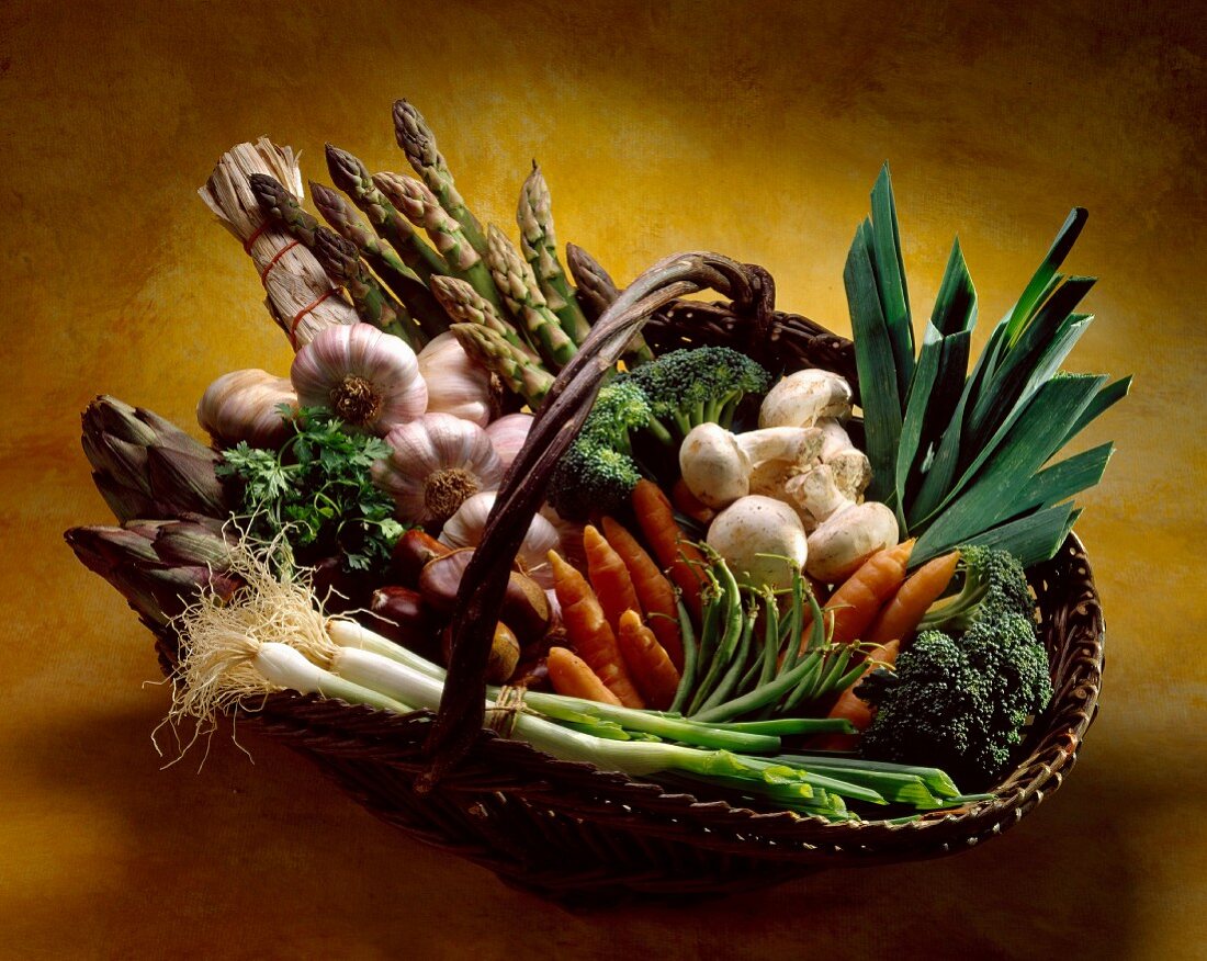 basket of vegetables