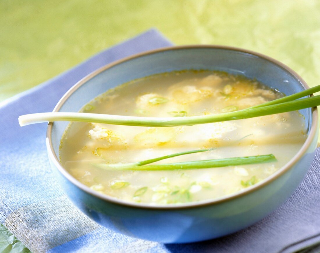 Egg soup