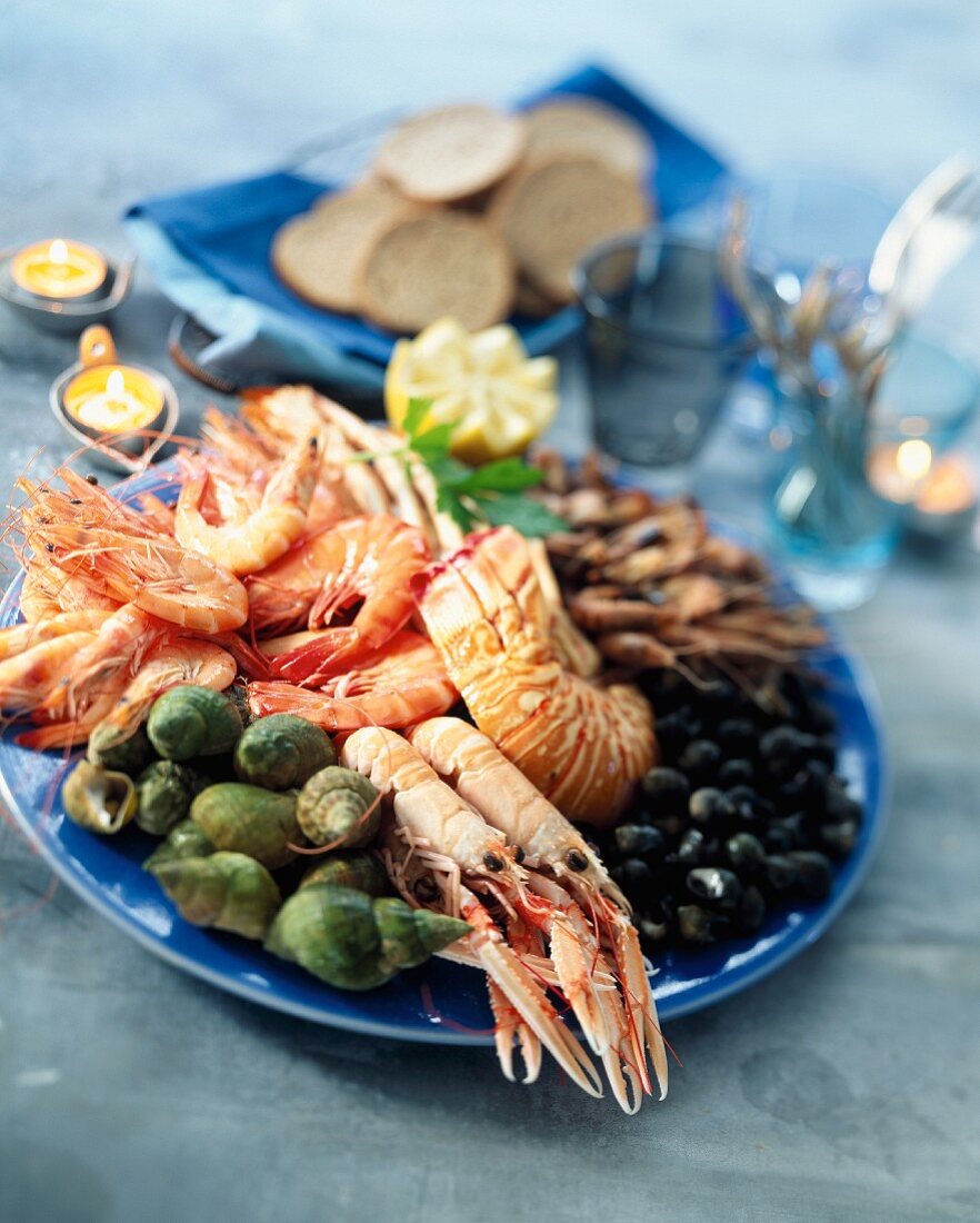 A seafood platter