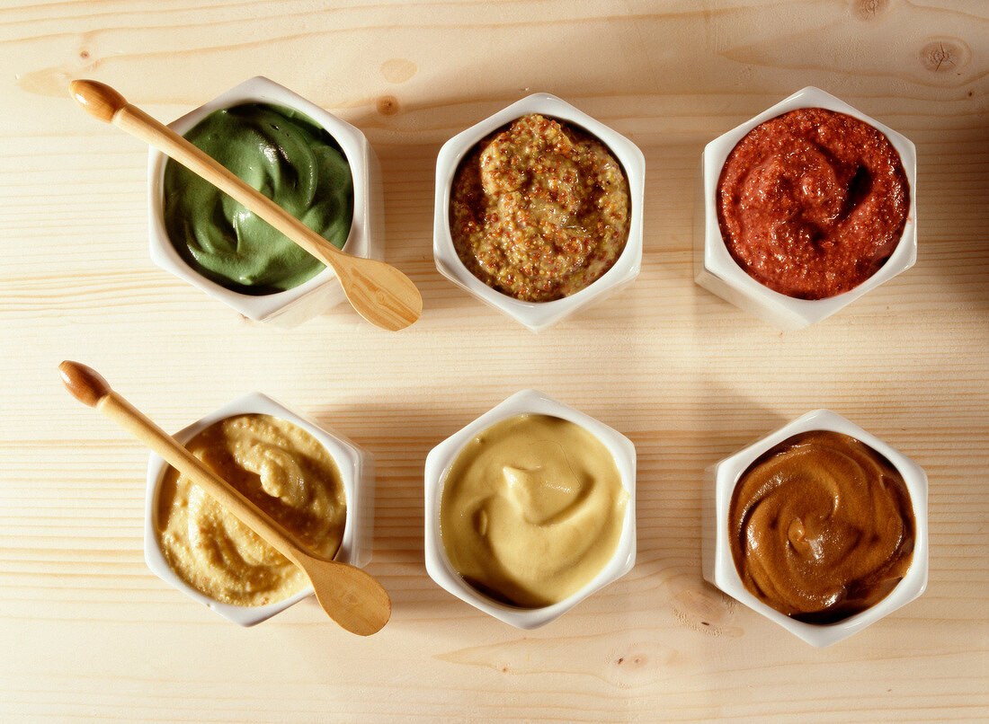 Selection of mustards