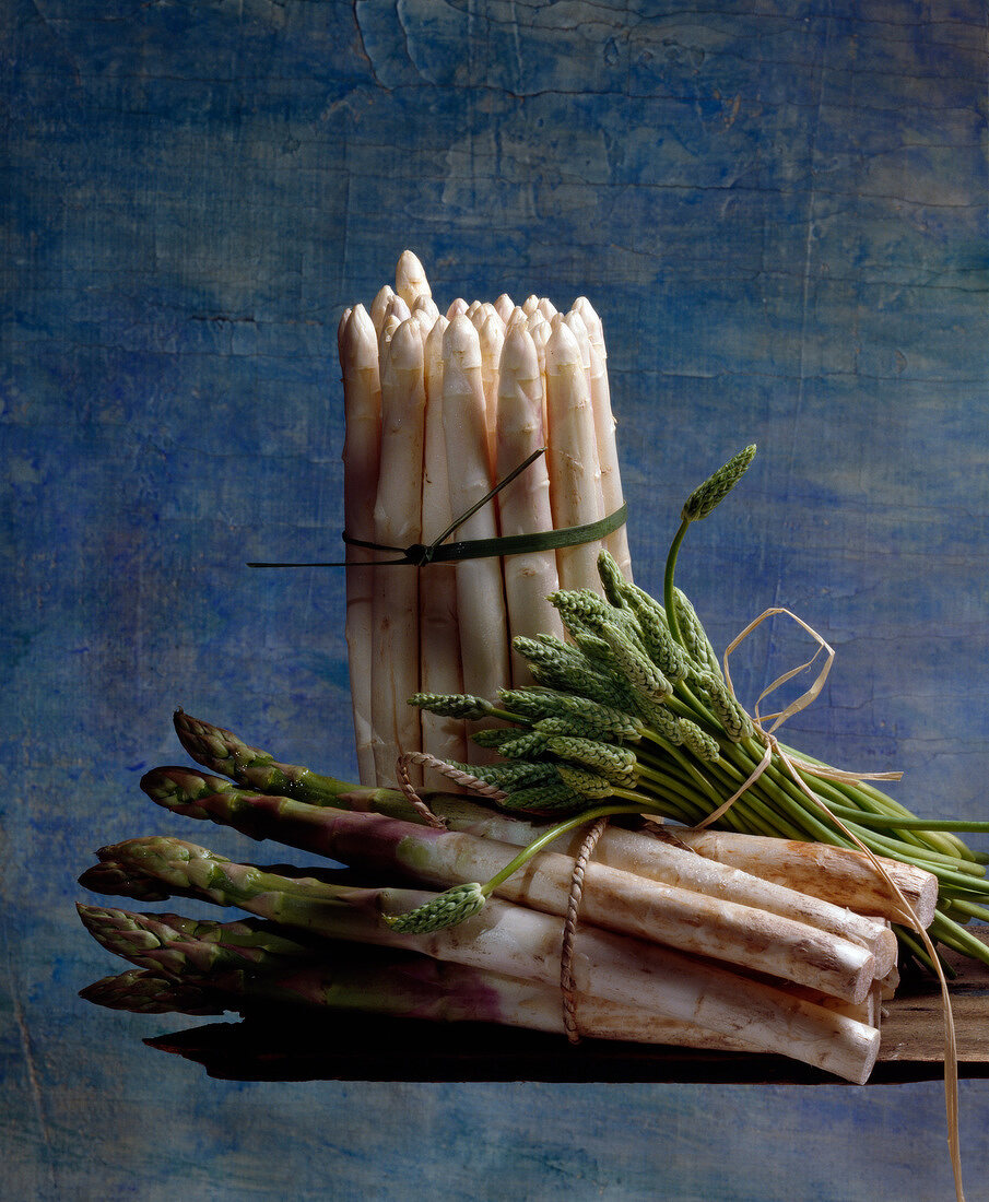 Assorted asparagus