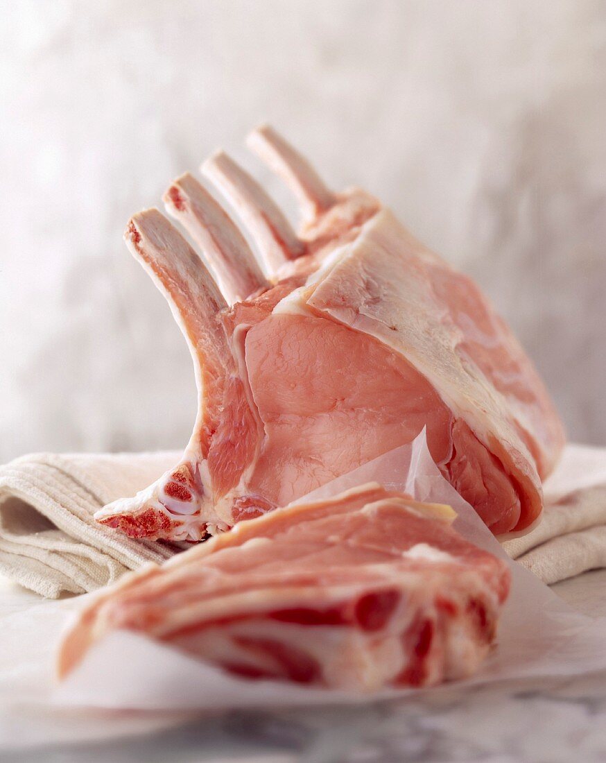 Rib of veal