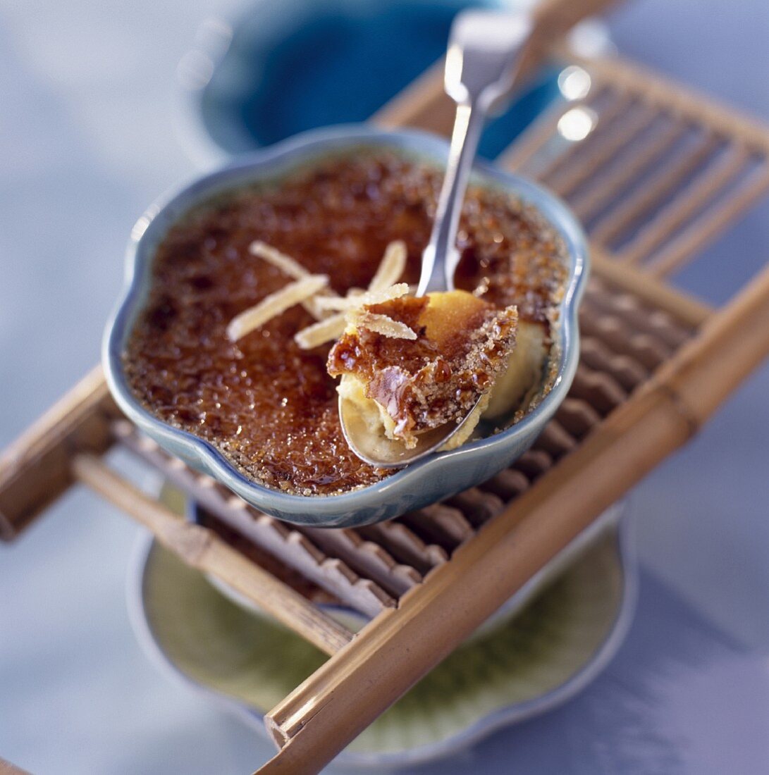 Creme Brulée mit Ingwer