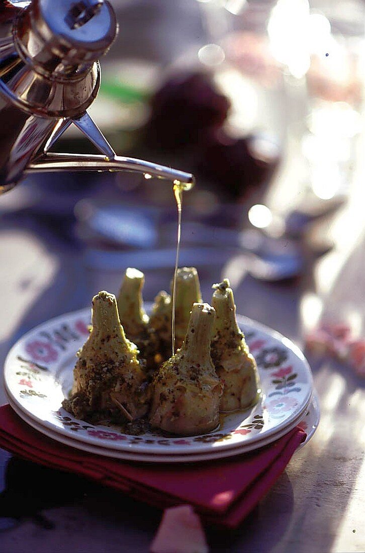 Artichokes in Roman style