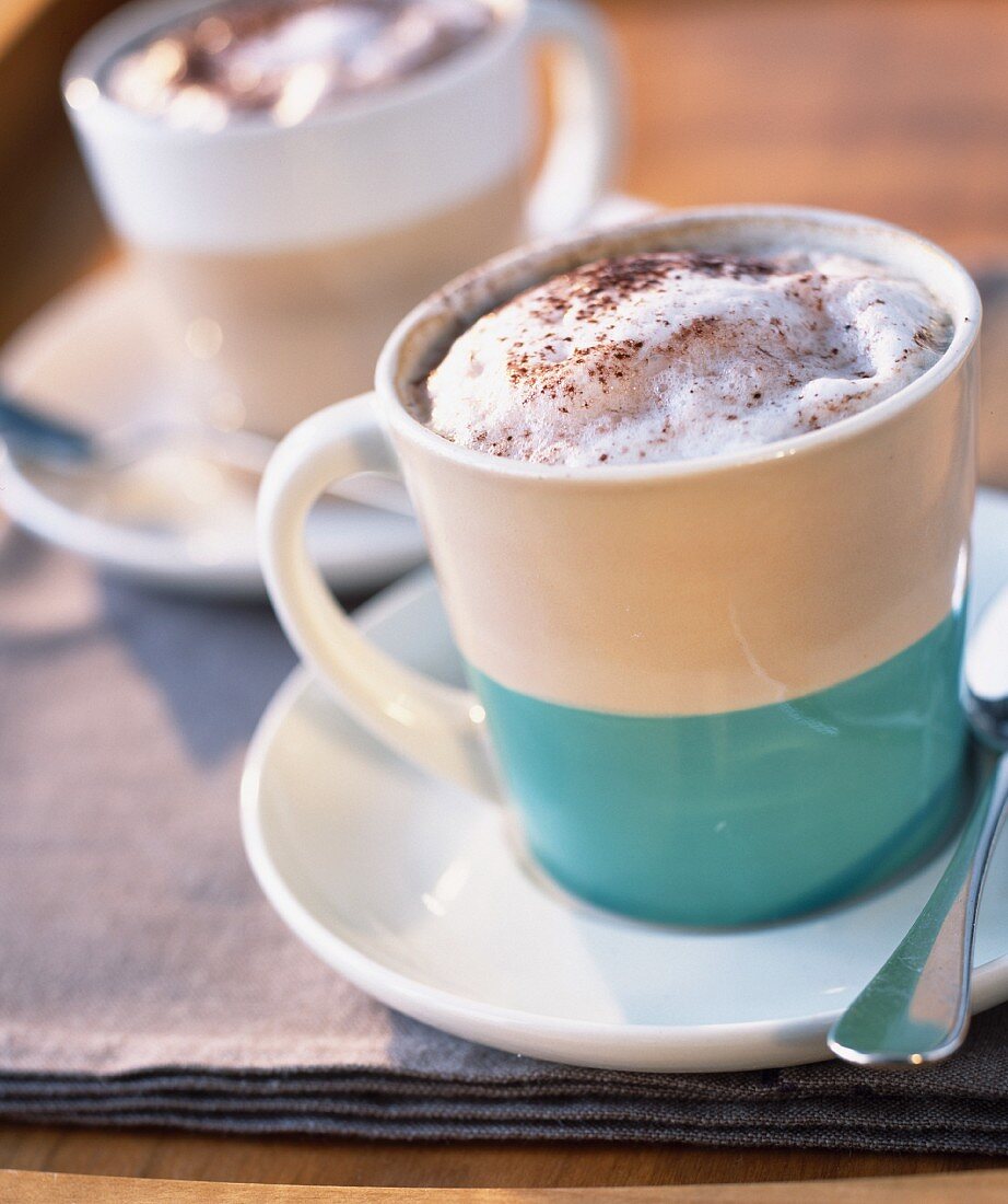 Cappuccino with frothy milk