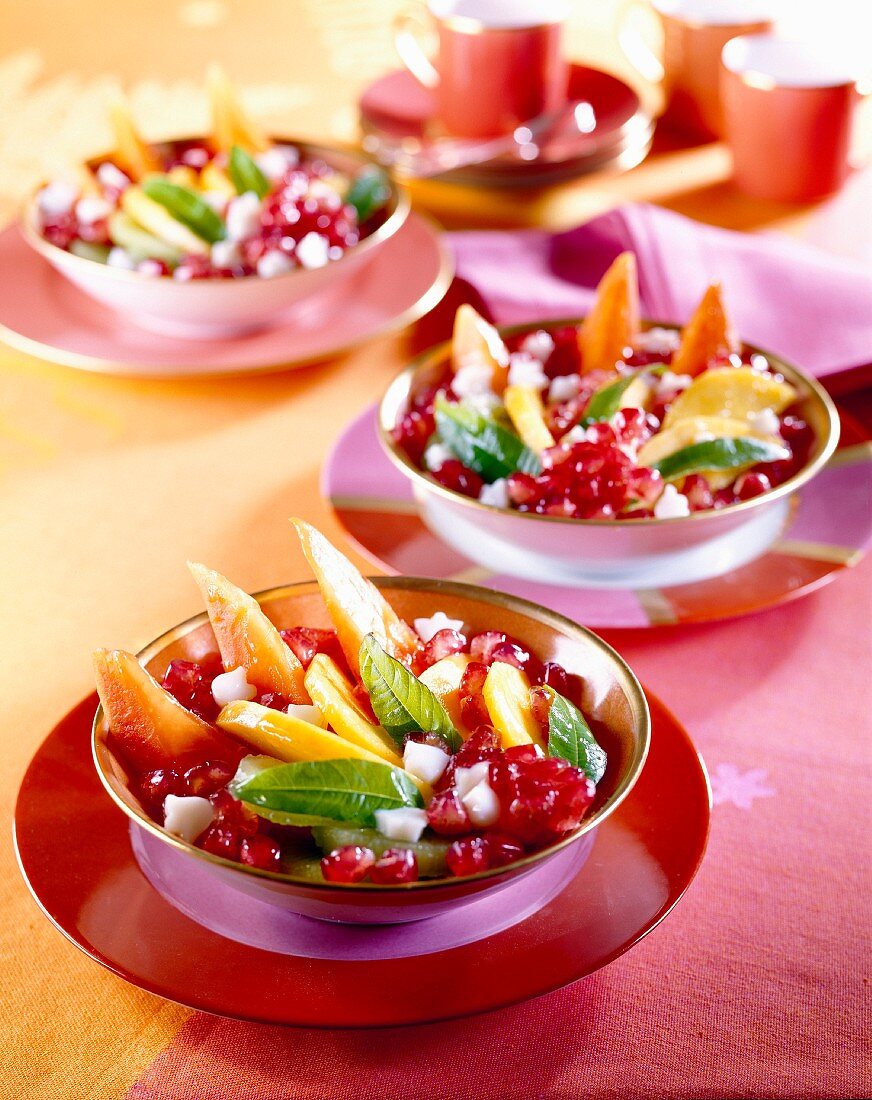 Exotic fruit salad