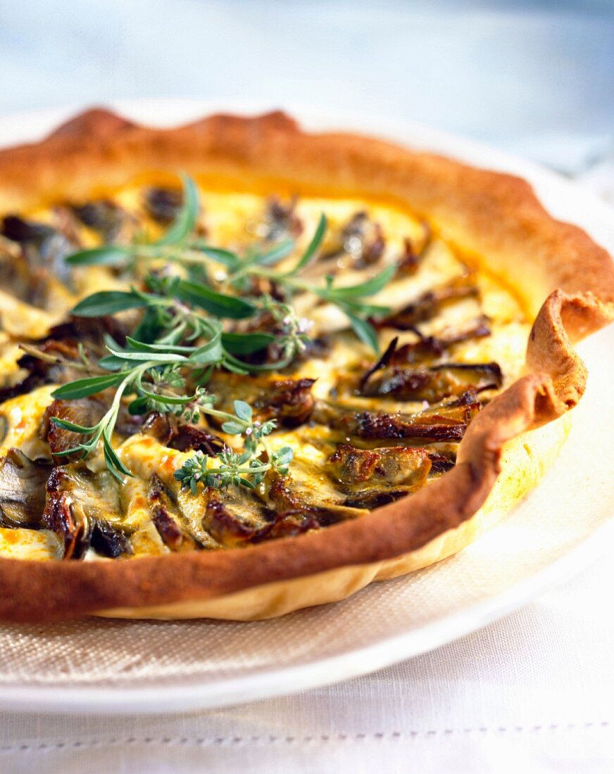 Artichoke tart