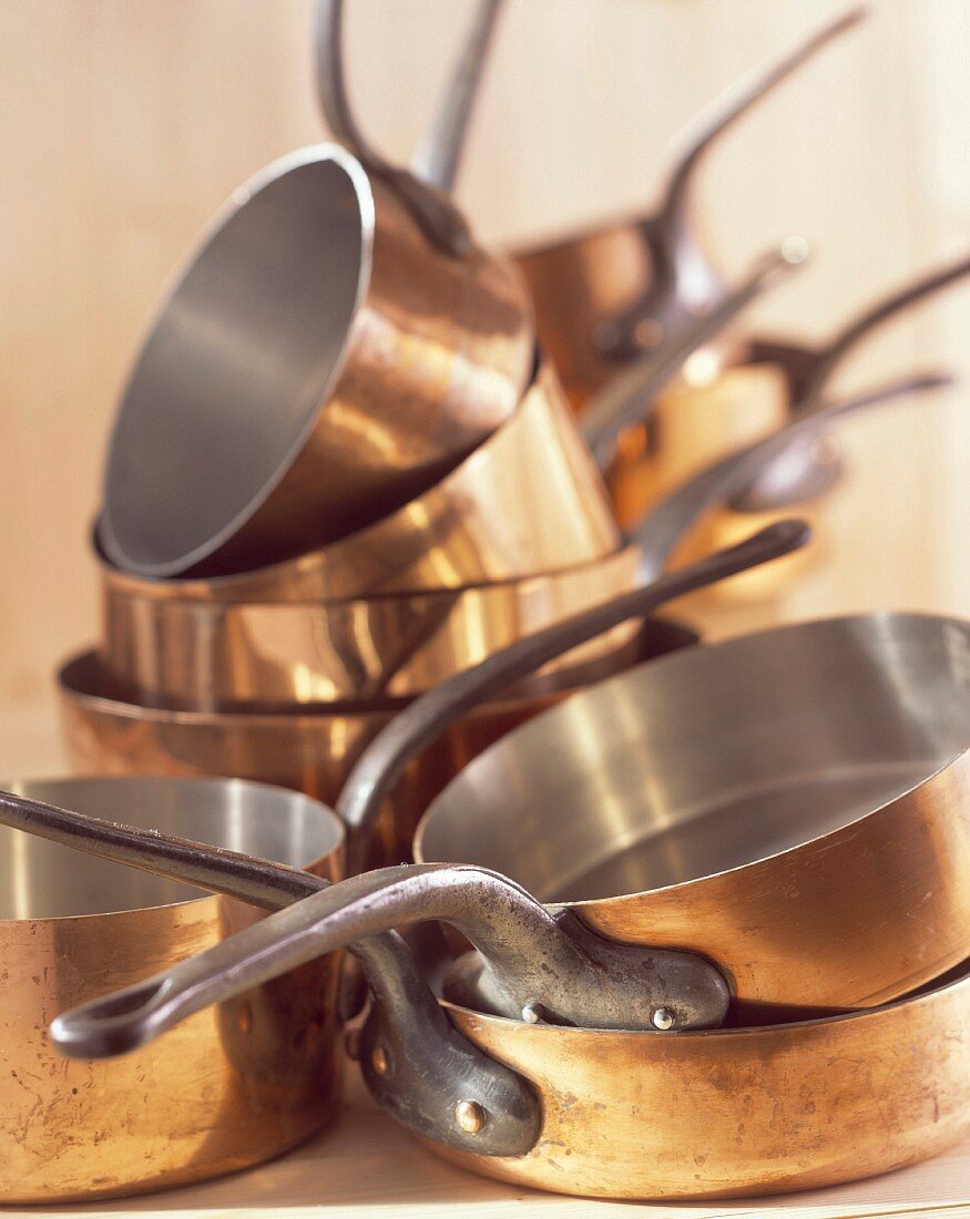 Copper pans