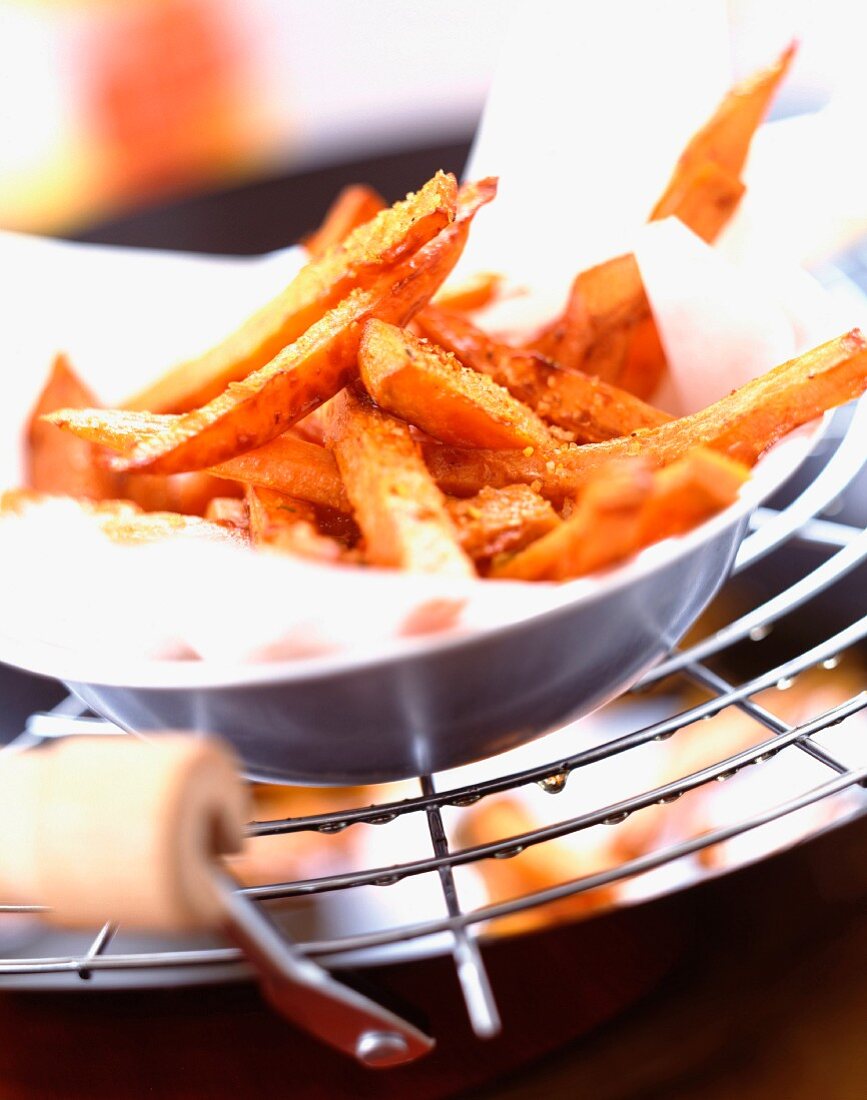 Sweet potato chips