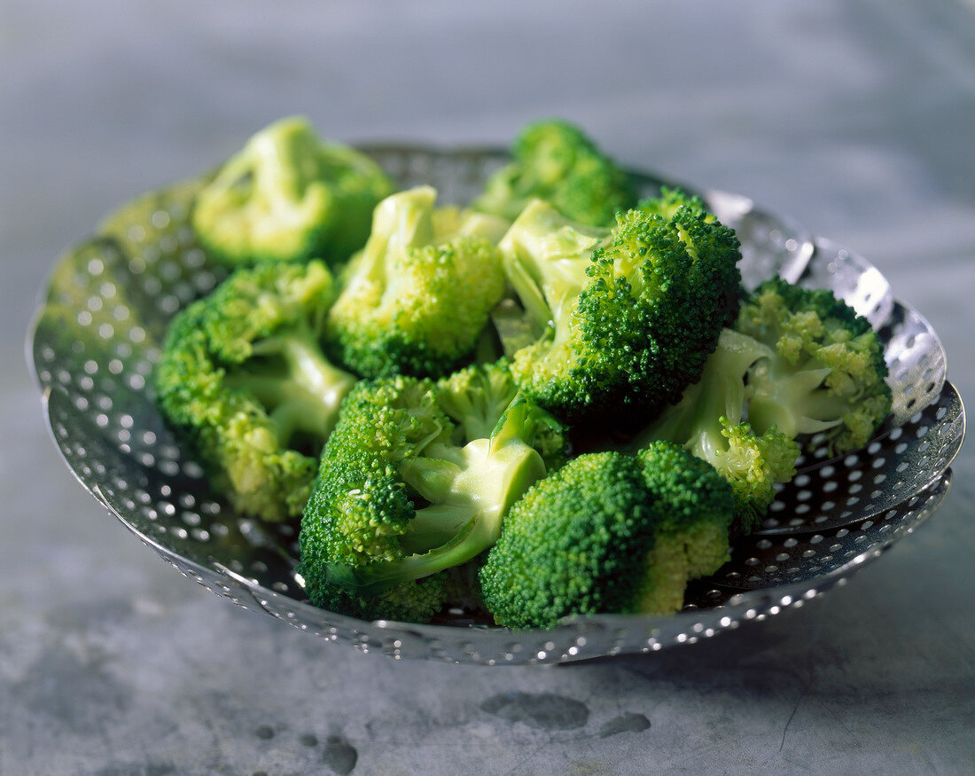 Broccoli in dish