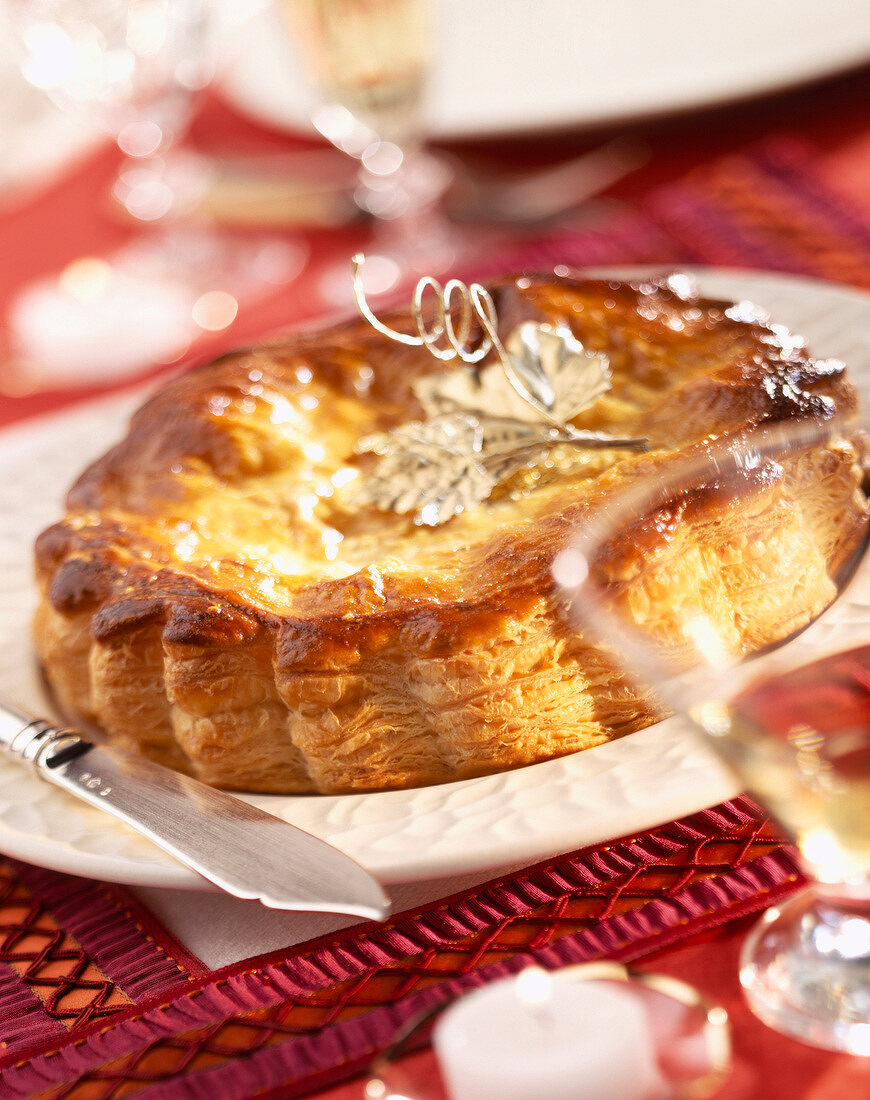 Galette des Rois almond pastry tart