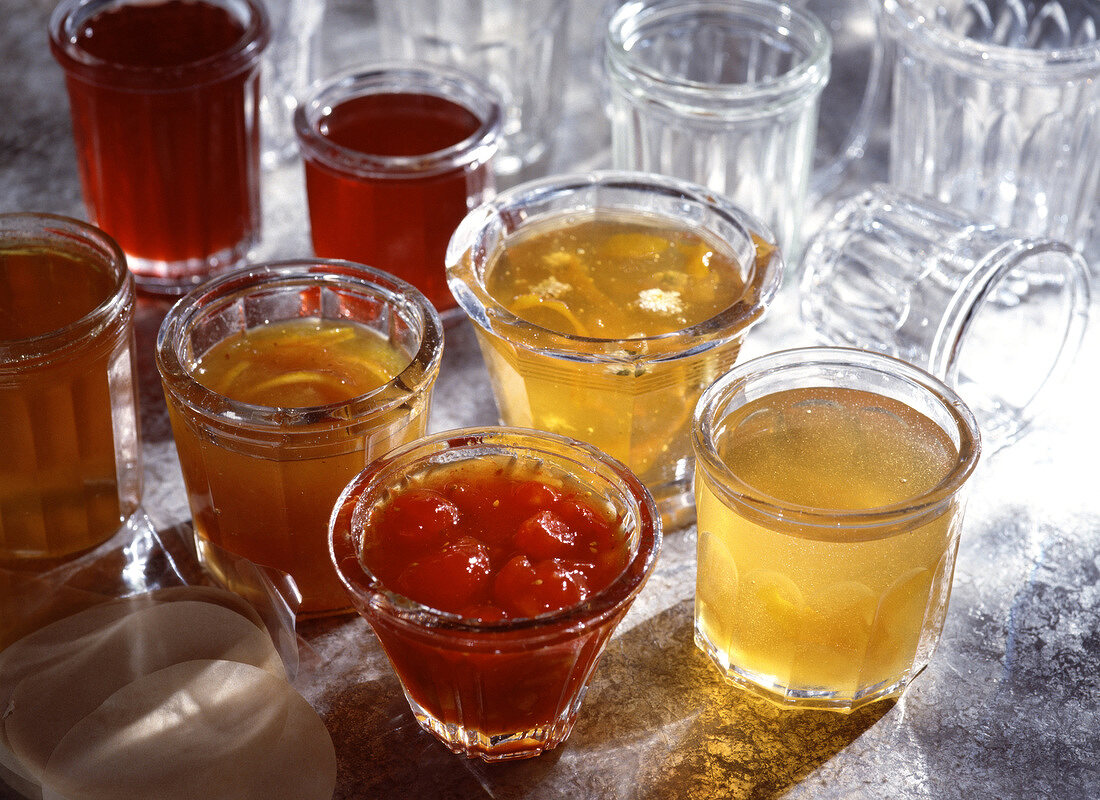 Jars of jam