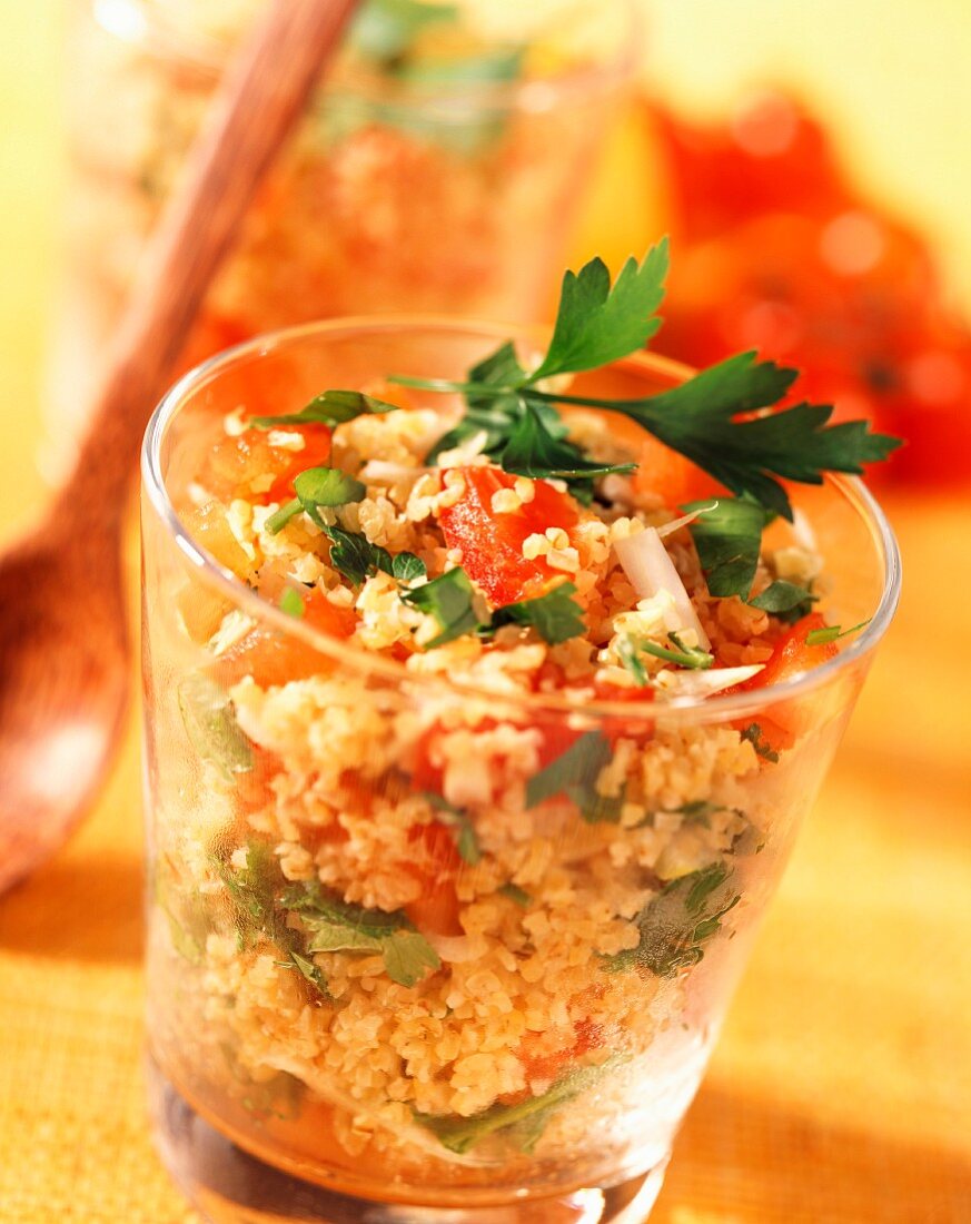 lebanese tomato salad (topic: tomatoes from the south)