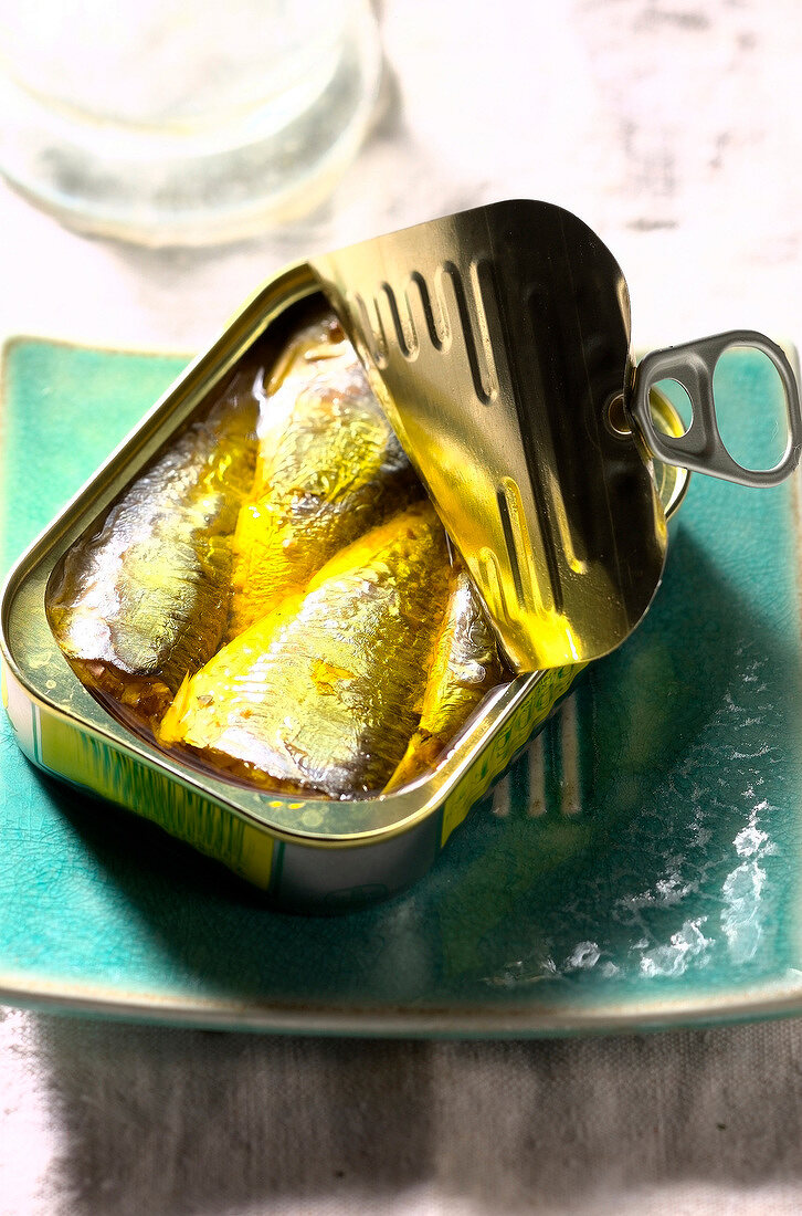 Sardines in hot and spicy olive oil (Topic : olive oil cooking)