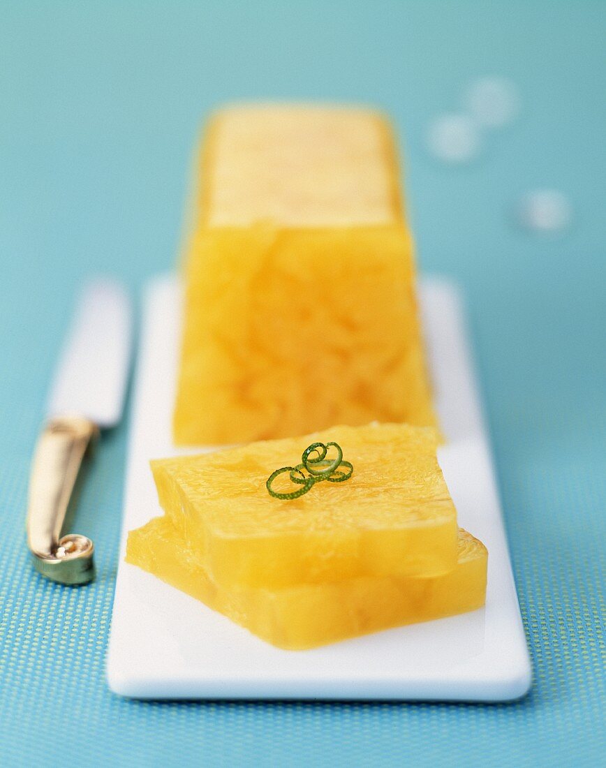 Orange terrine