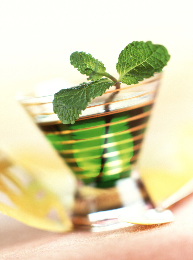 Grüner Sansibar-Cocktail