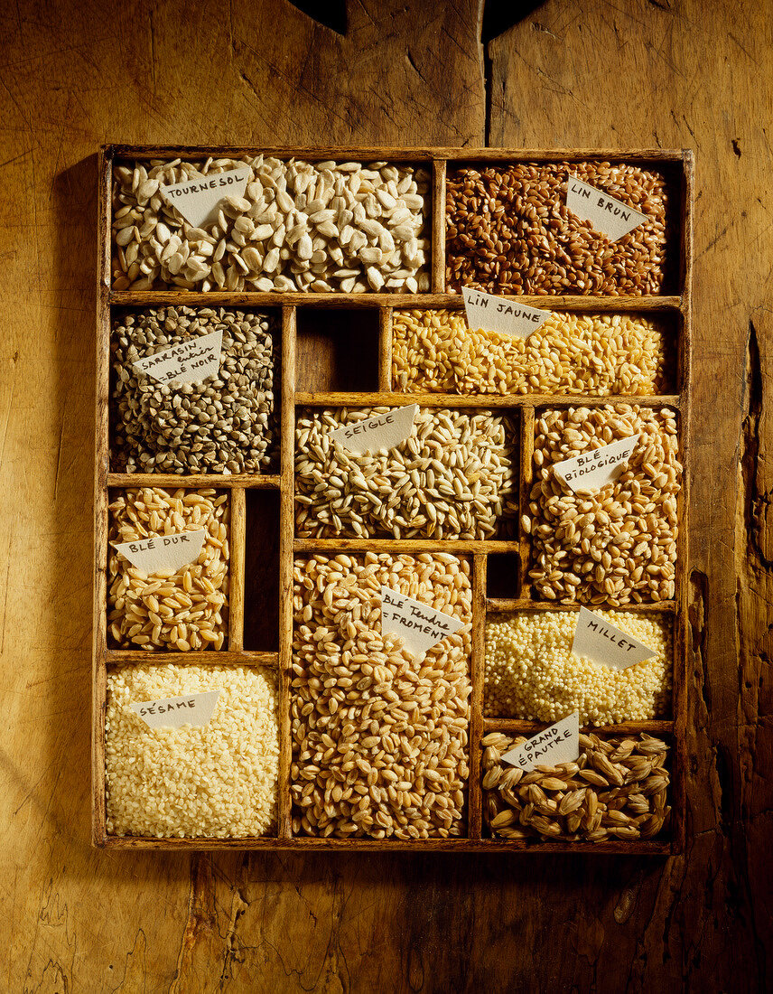 Seeds and cereals