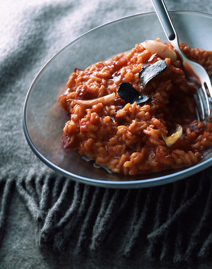 Rote-Bete-Risotto