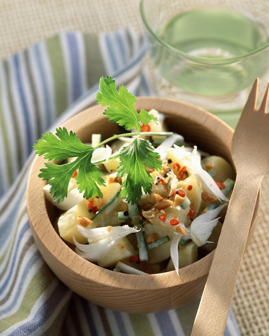 Thai-style potato salad