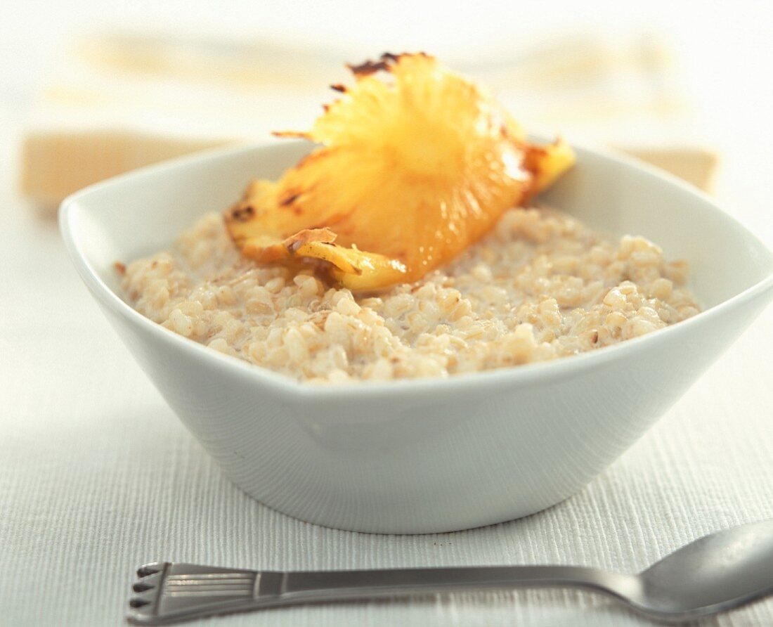 caramelized coconut and pineapple rice