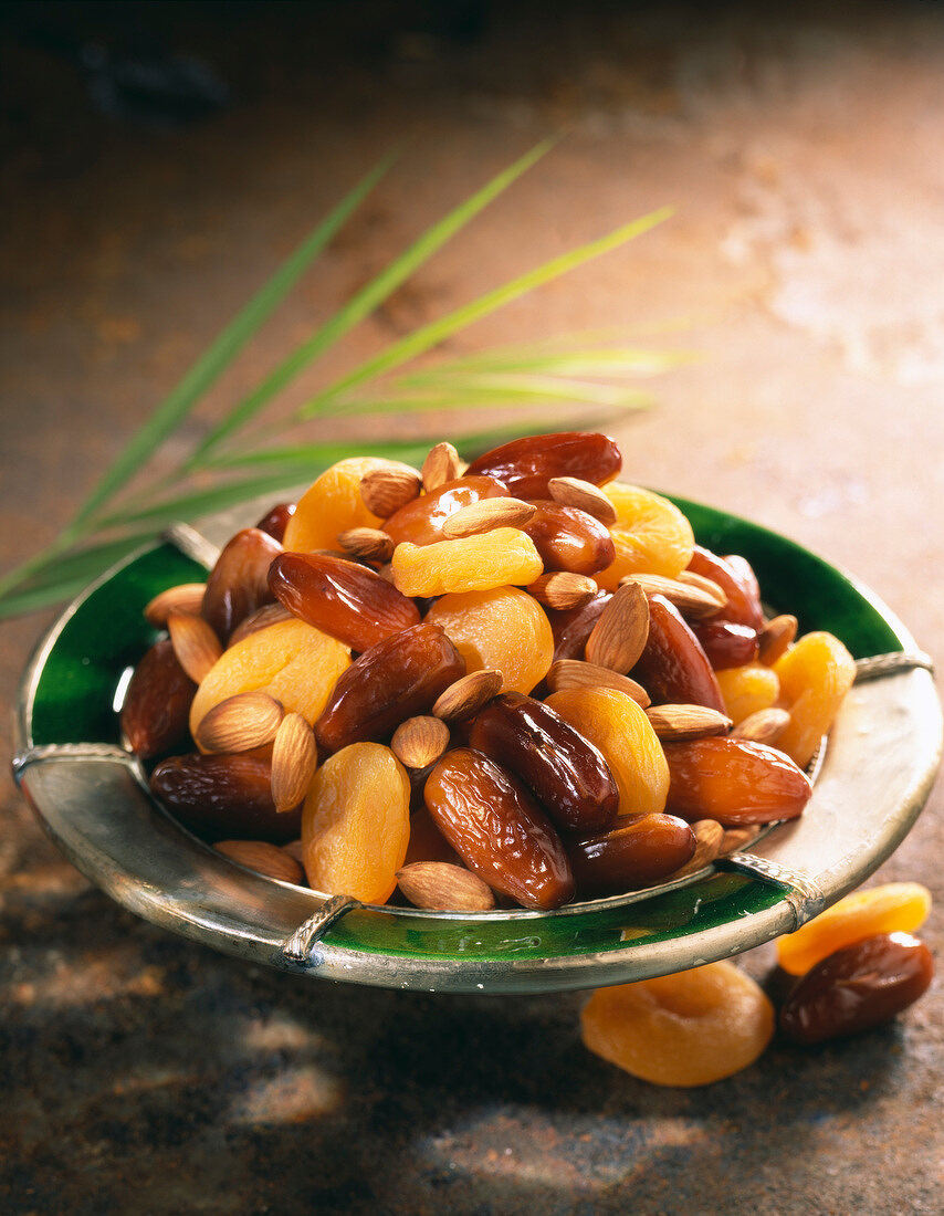 Selection of dried fruits