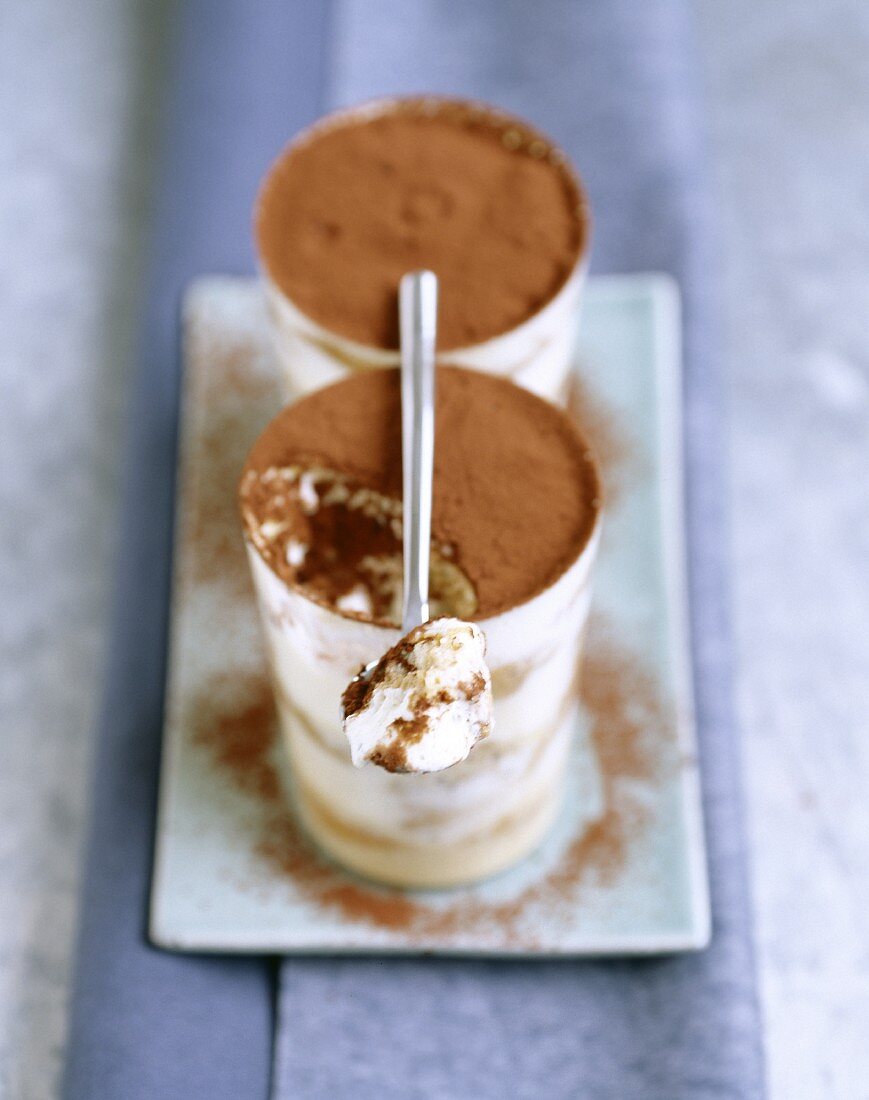 Individual tiramisu