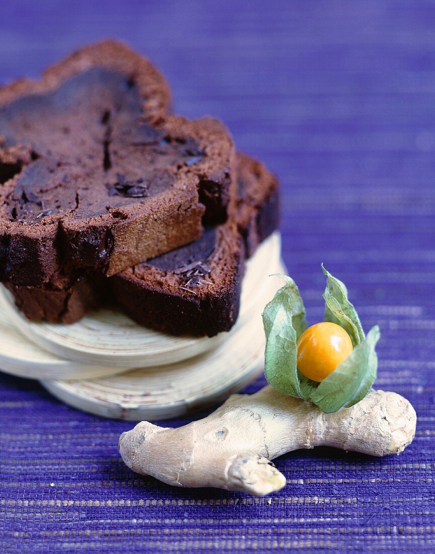 Schokoladen-Ingwer-Kuchen