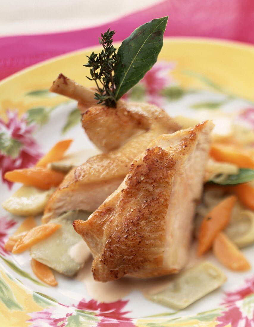 Chicken with vegetables