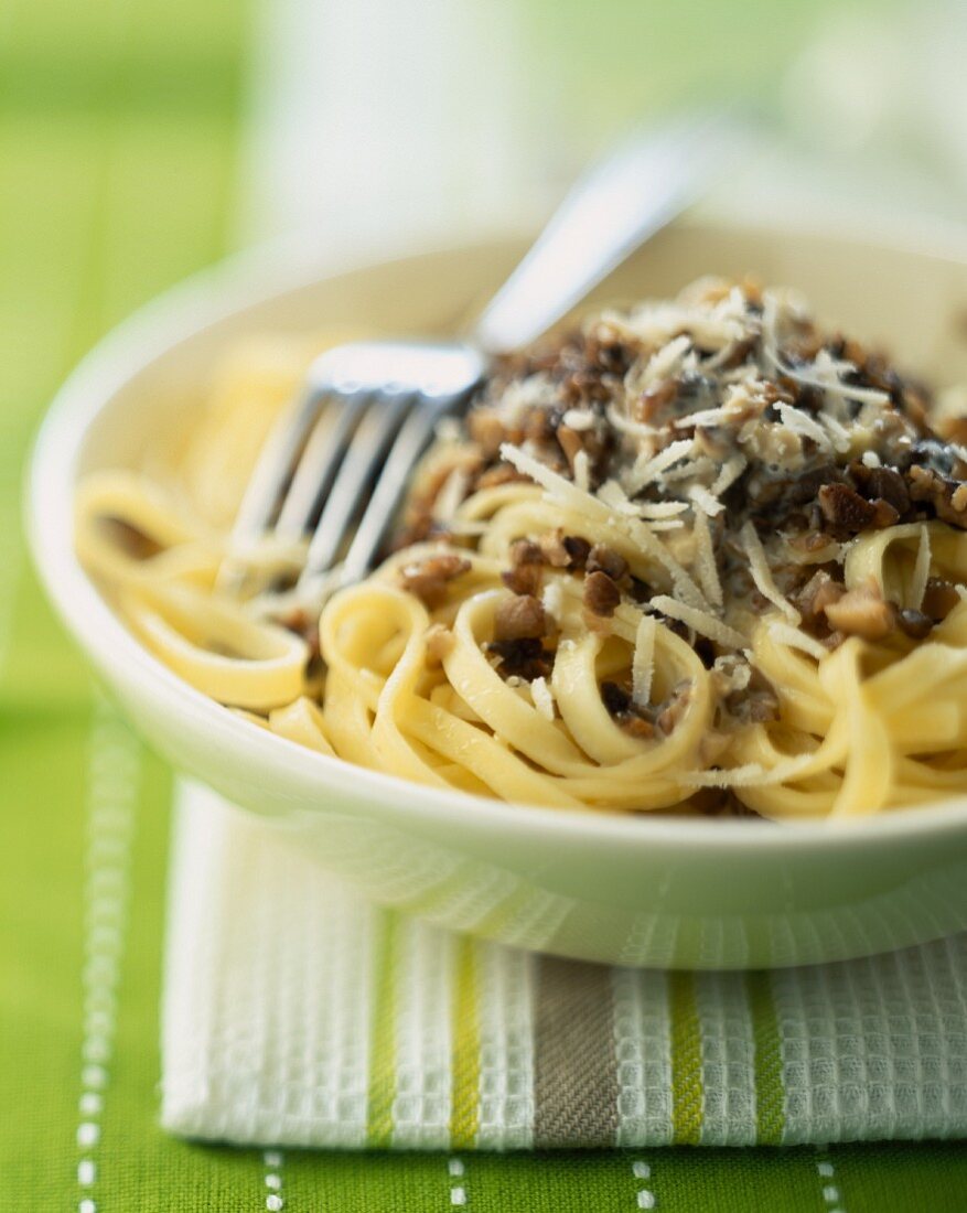 Pasta e lenticchie (Nudeln mit Linsen, Italien)