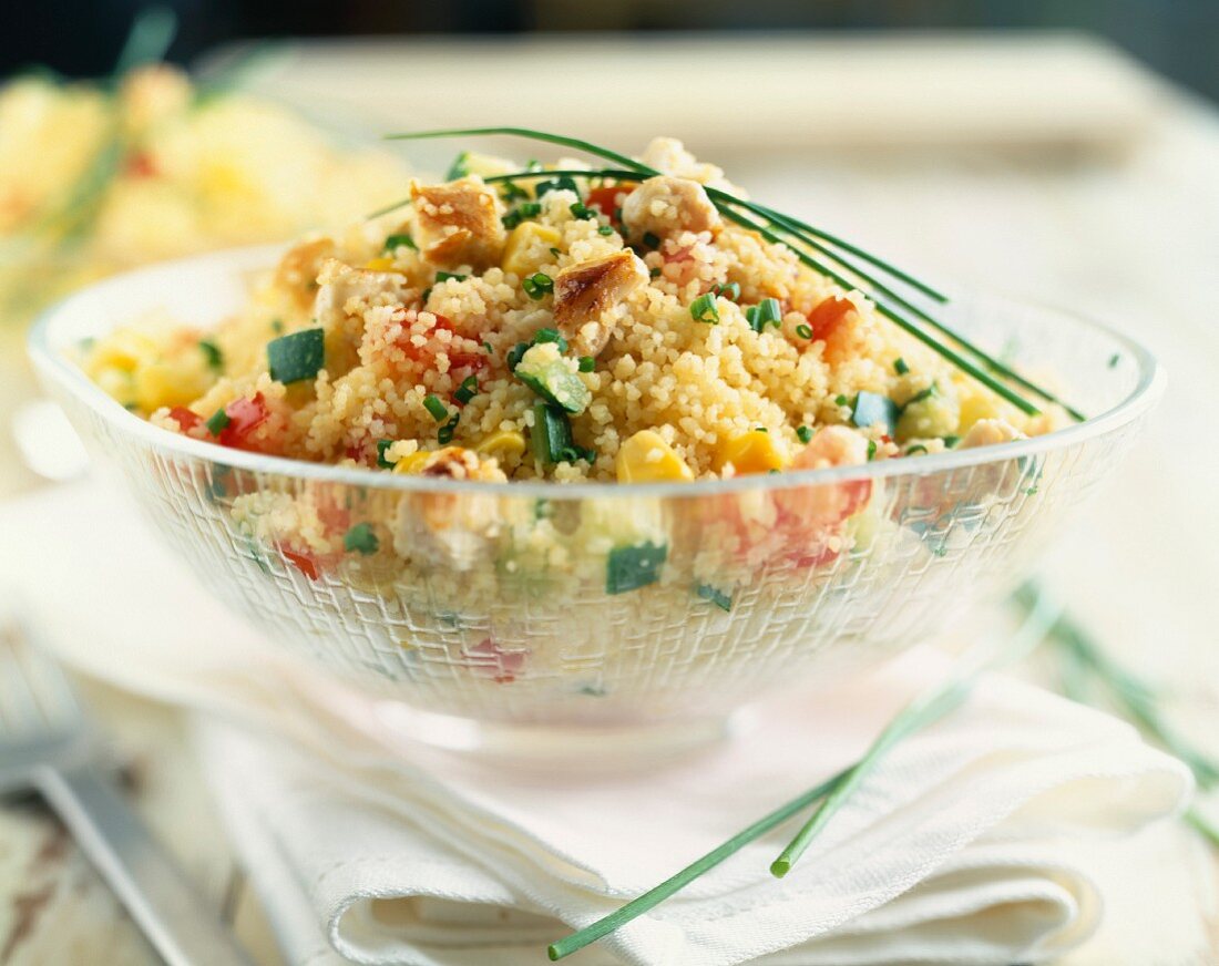 Chicken tabbouleh