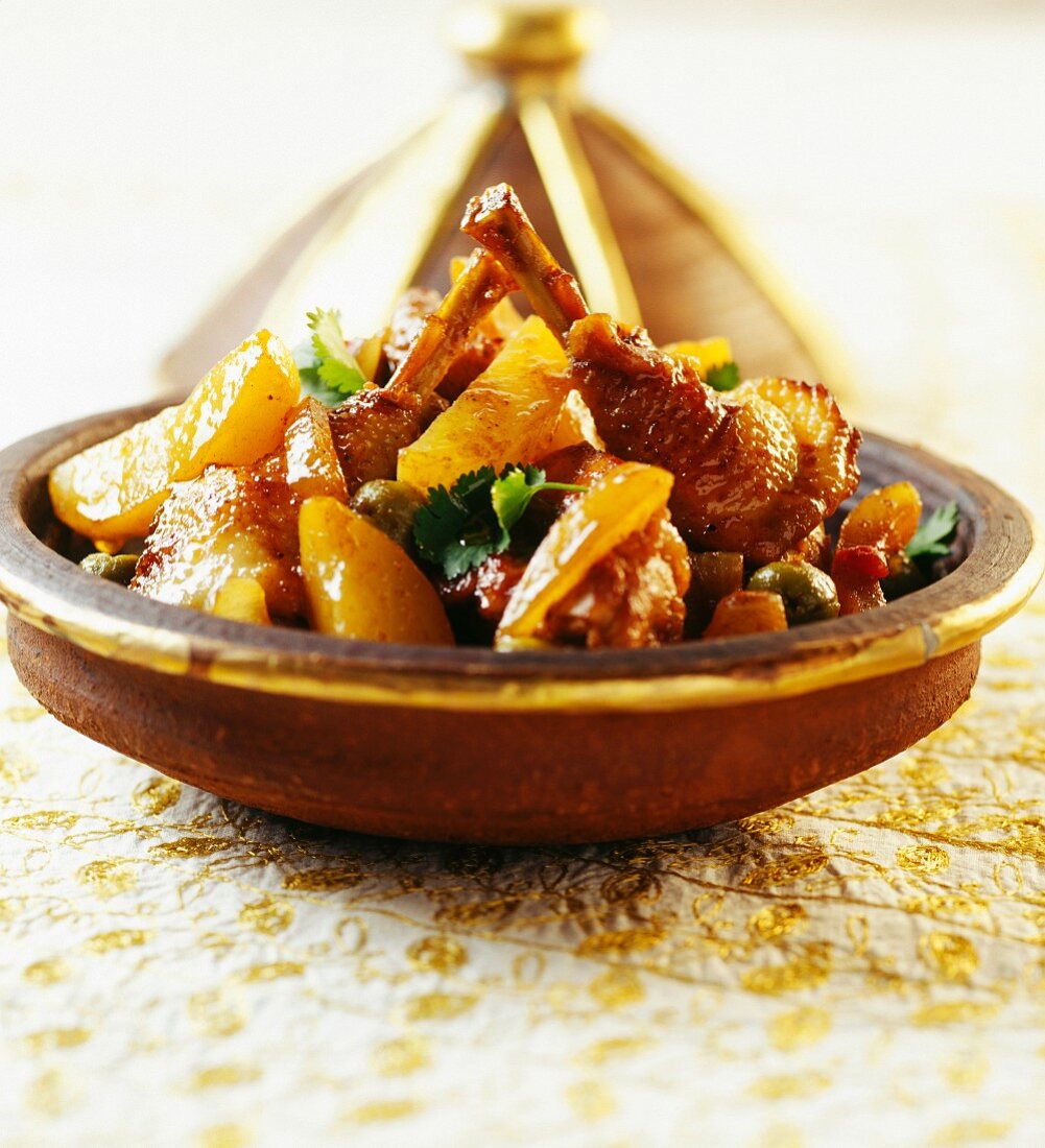 Chicken tajine