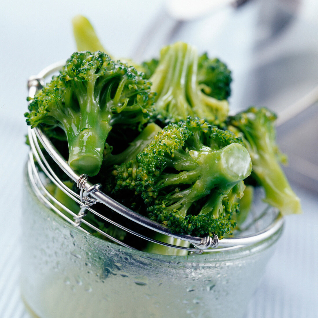 Steamed broccoli