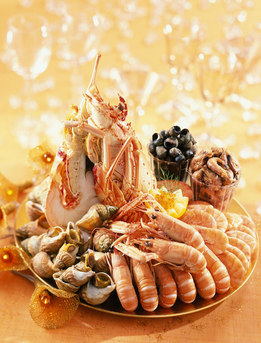platter of seafood