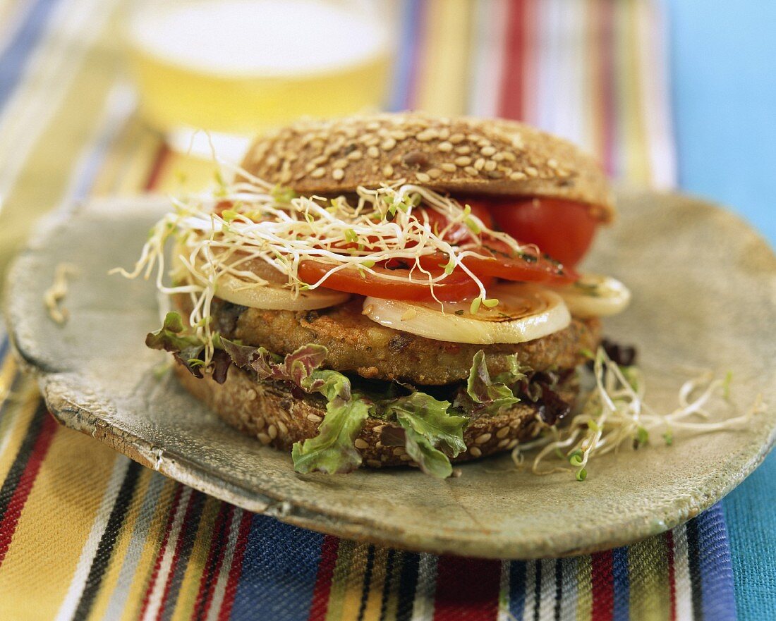 Homemade burgers