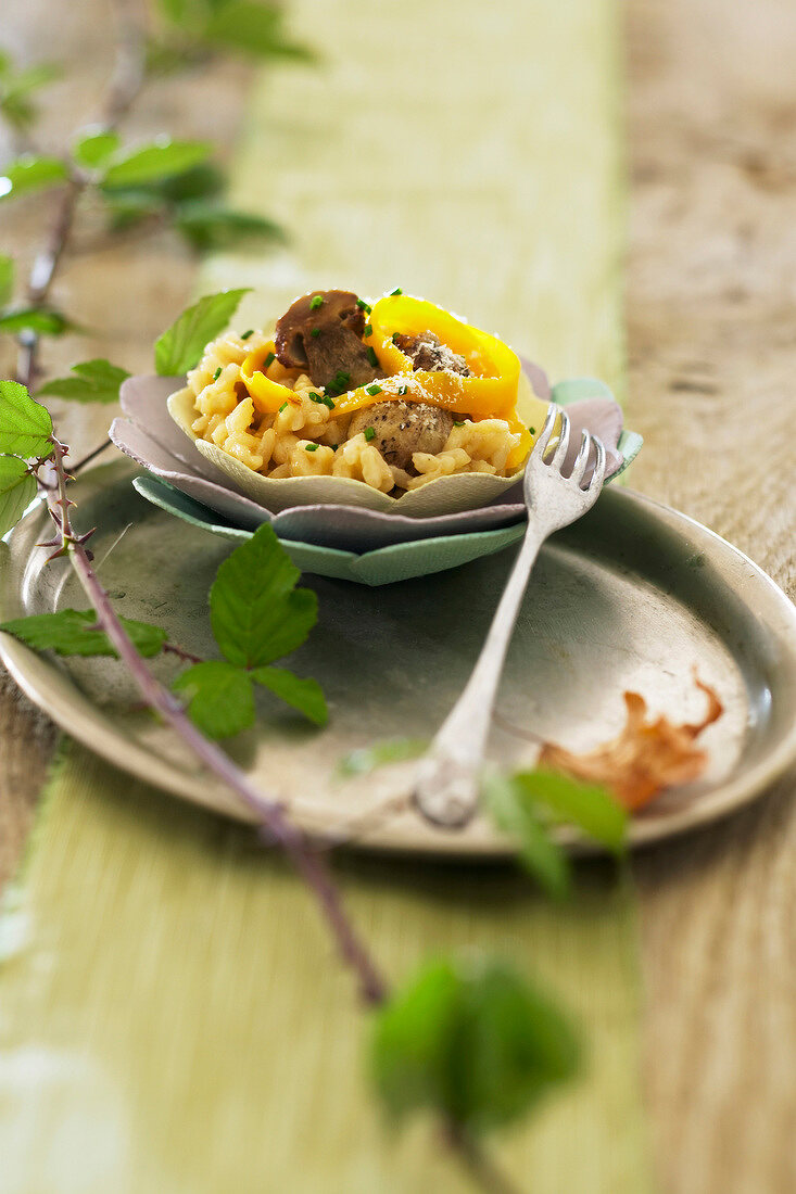 Risotto with ceps