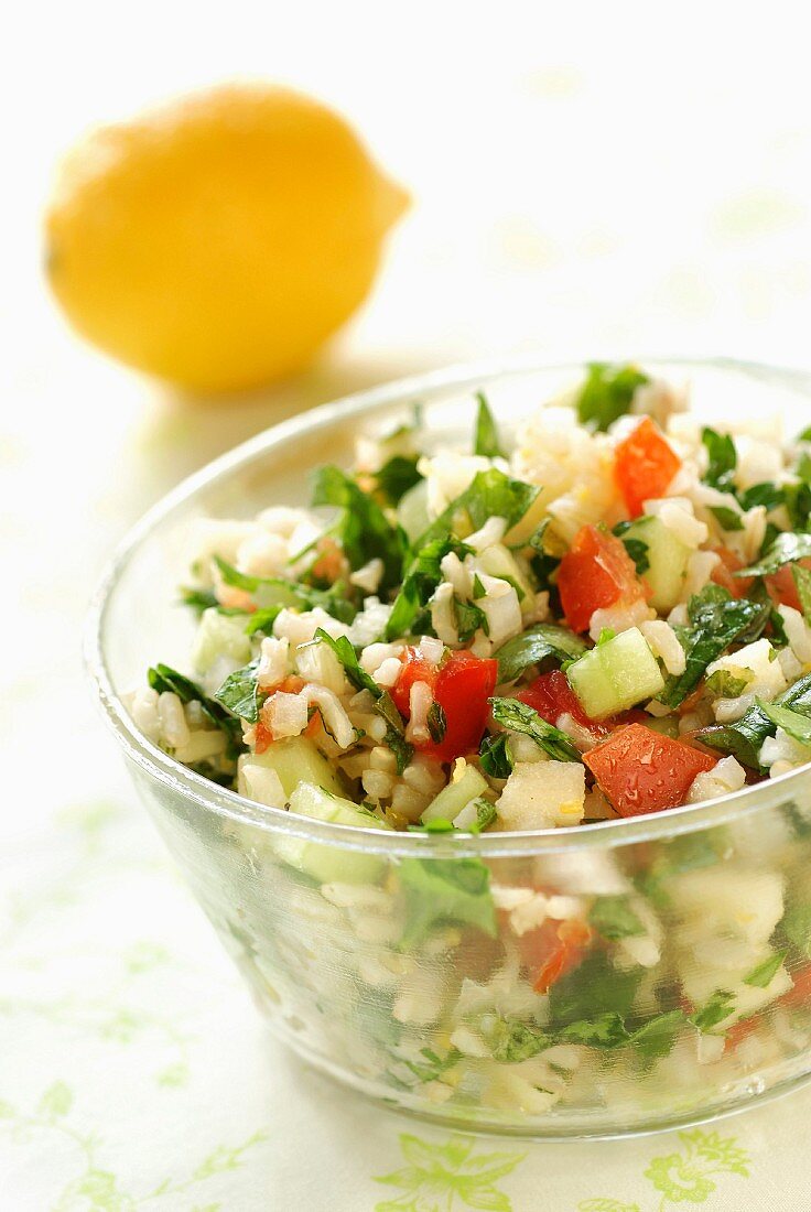 Rice tabbouleh